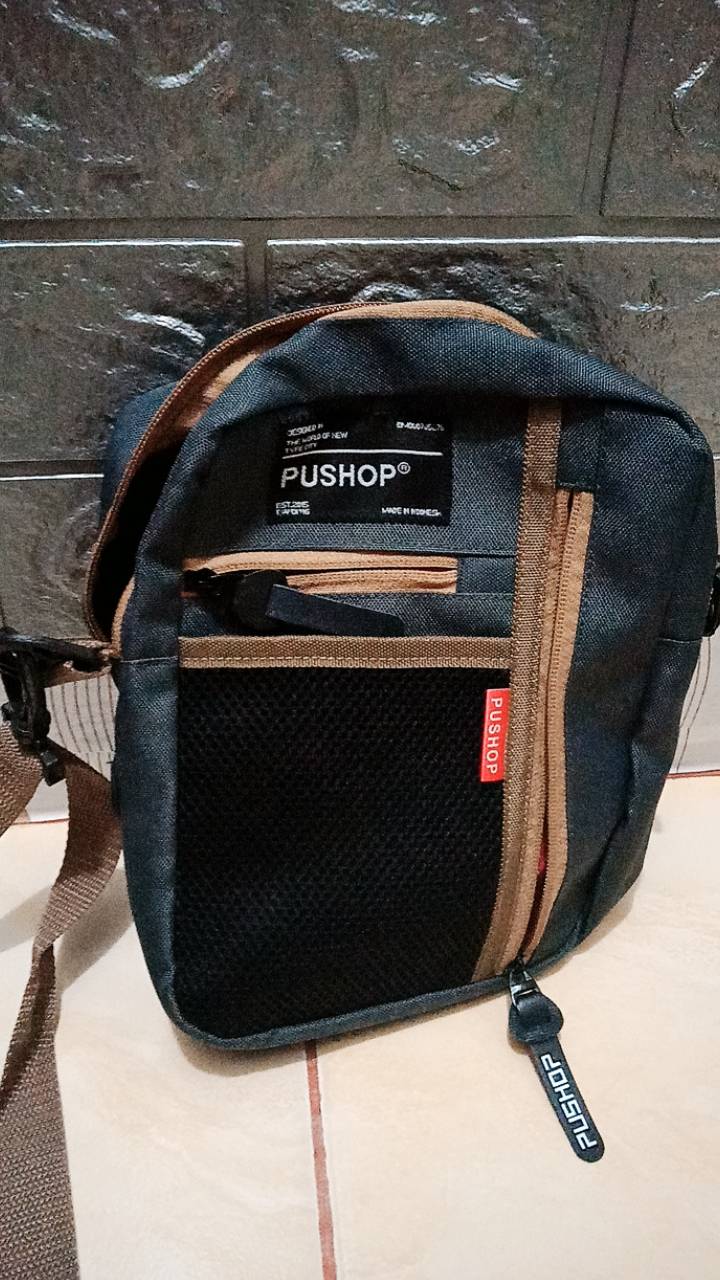 4. Tas Selempang Slingbag Pushop Marco - foto 9 dari 10