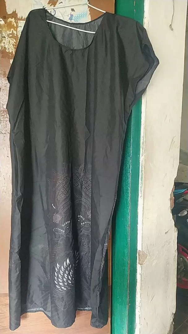 daster motif lengan pendek bahan adem - Foto ulasan pembeli