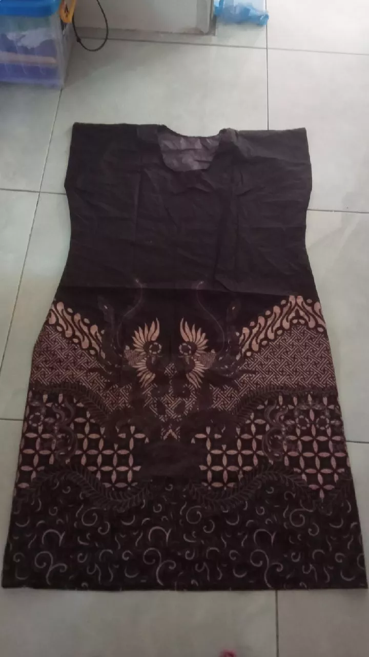 daster motif lengan pendek bahan adem - Foto ulasan pembeli