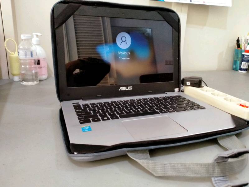 Foto ulasan pembeli awandrs, varian GREY (14inch)