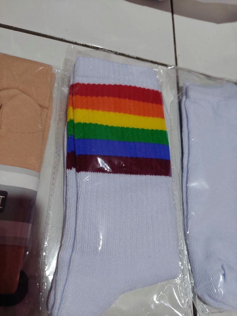 kaos kaki motif Oldschool / kaos kaki motif stripe / pradiptasock - foto 6 dari 10