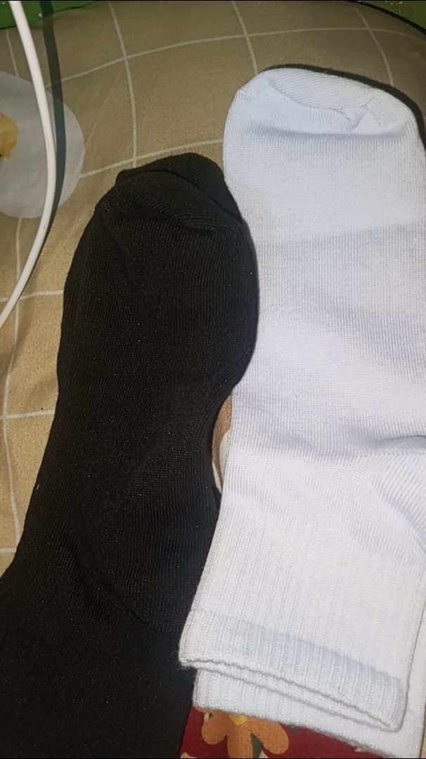 kaos kaki oldschool pendek polos basic sport all size dewasa - Foto ulasan pembeli