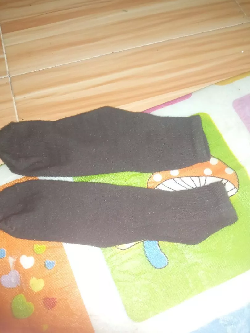 kaos kaki oldschool pendek polos basic sport all size dewasa - Foto ulasan pembeli