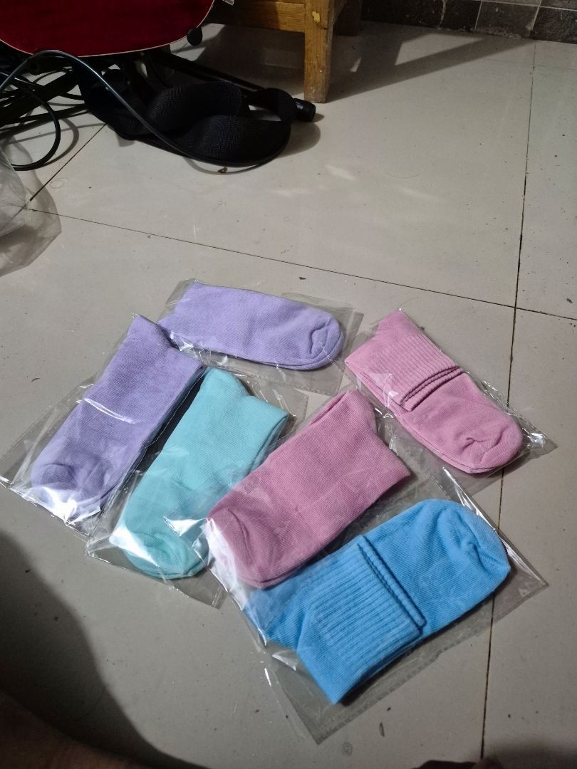 kaos kaki oldschool pendek polos basic sport all size dewasa - Foto ulasan pembeli