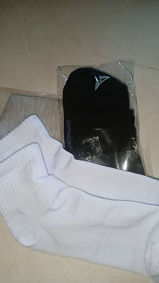 kaos kaki oldschool pendek polos basic sport all size dewasa - Foto ulasan pembeli