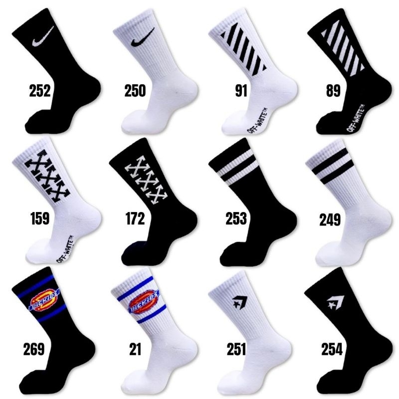 kaos kaki skate oldschool / Kaos kaki kekinian - foto 2 dari 10