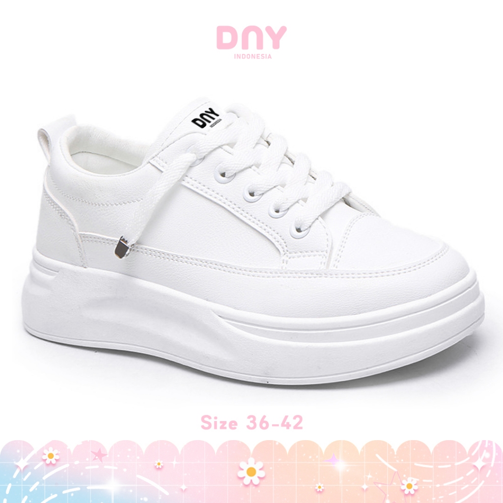 Sepatu DNY Sneakers Wanita Sepatu Perempuan Running Shoes Casual Shoes Spatu Olahraga Import 0010