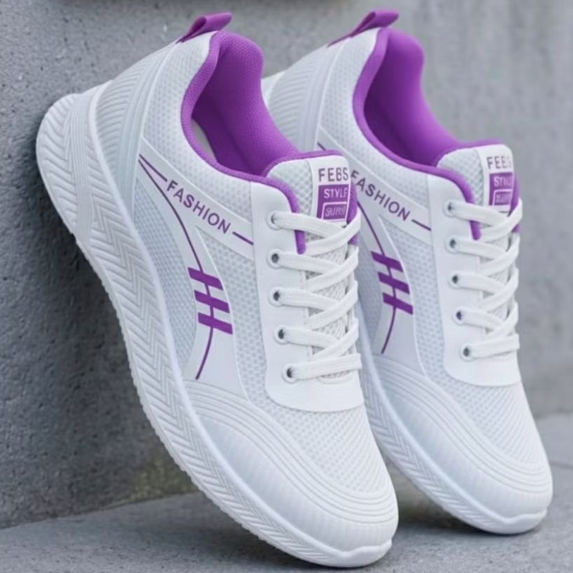 Sepatu Wanita Sneakers Terbaru Dengan Banyak Pilihan Warnanya Desain Ala Korean style Kekinian