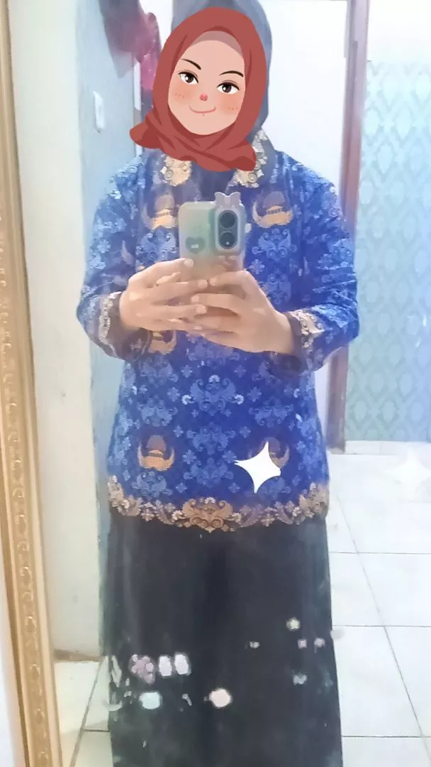 Foto ulasan pembeli rahmasalasawaty, varian Korpri wanita,L