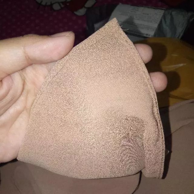 Foto ulasan Pashmina ceruty babydoll ultimate premium PART1