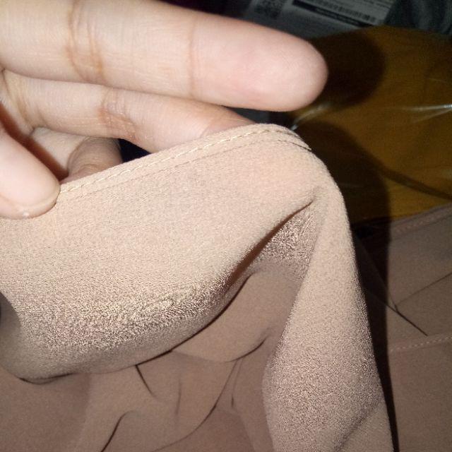 Foto ulasan Pashmina ceruty babydoll ultimate premium PART1