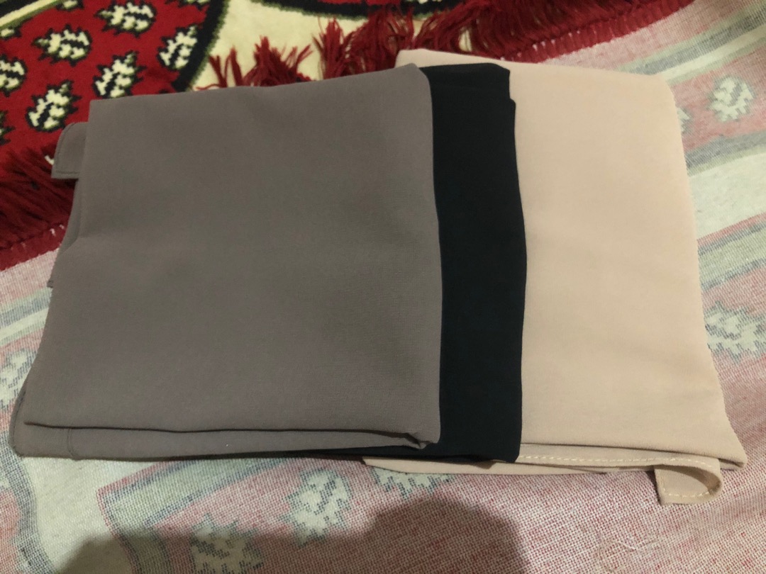 Foto ulasan Pashmina ceruty babydoll ultimate premium PART1