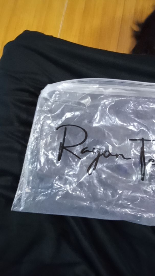 Foto ulasan Pashmina kaos RAYON TENCEL premium FREE POUCH