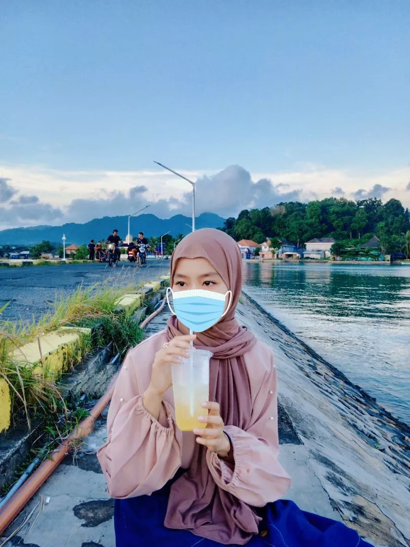 Foto ulasan Pashmina kaos rayon || Pashmina Turki shawl 180cmx75cm