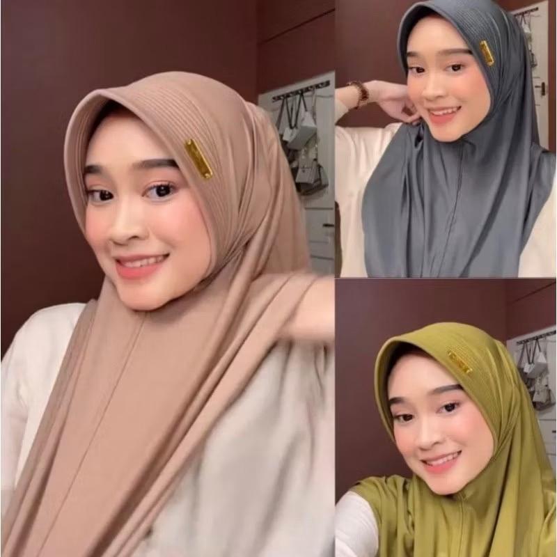 Pashmina Mleyot / Jilbab Pashmina Murah / Pasmina Tebal - foto 10 dari 10, 4yunz