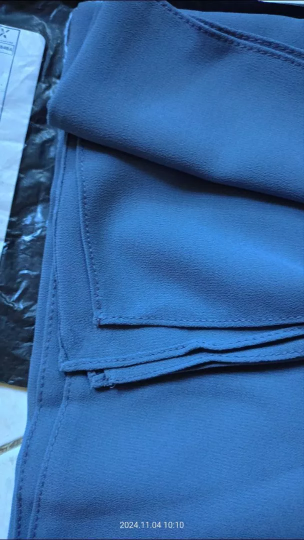 Foto ulasan Pashmina Syar'i Jumbo Ceruty Babydoll Premium