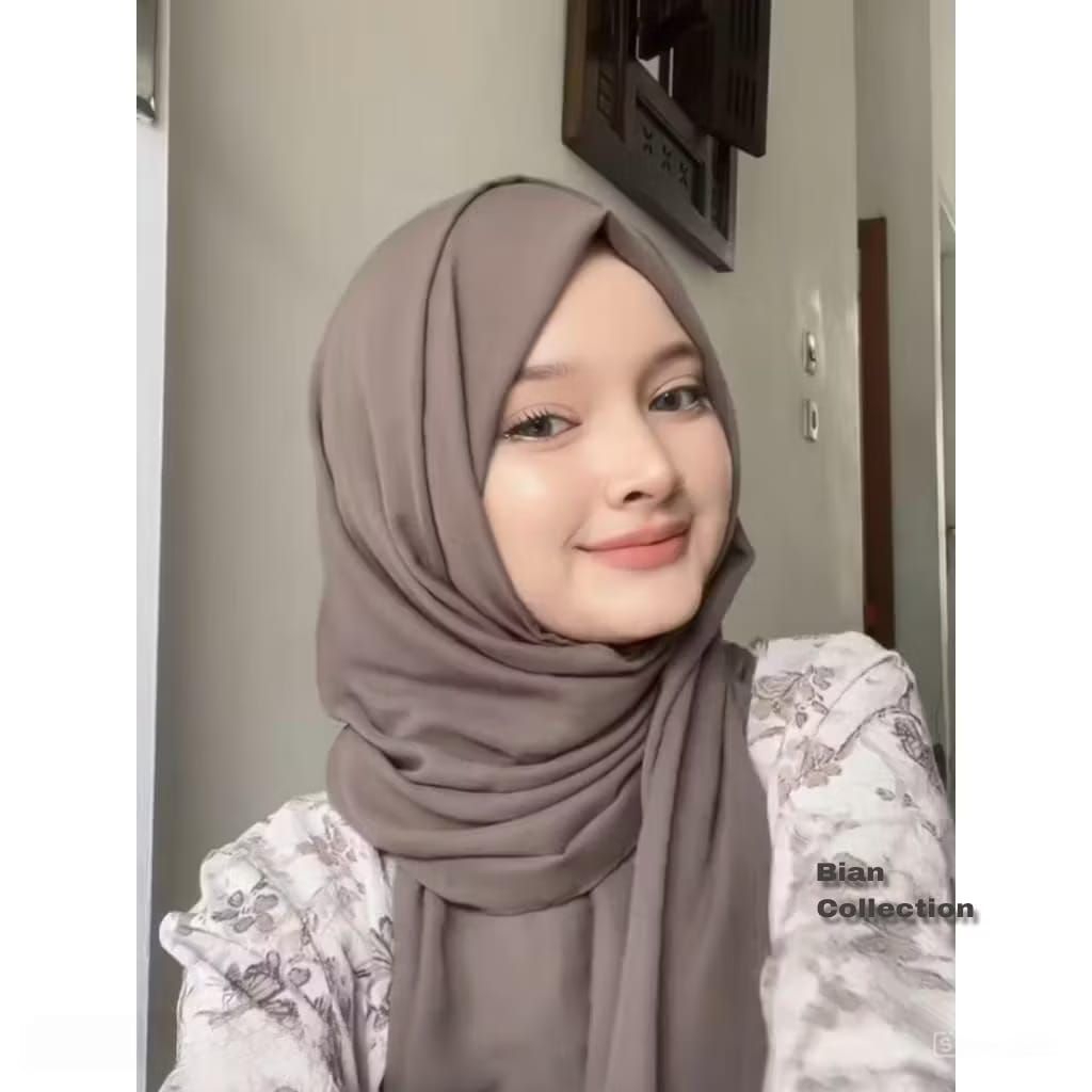 Pashmina Voal Premium/Pashmina Arabian Voile Shawl/Pashmina Dubai - foto 10 dari 10