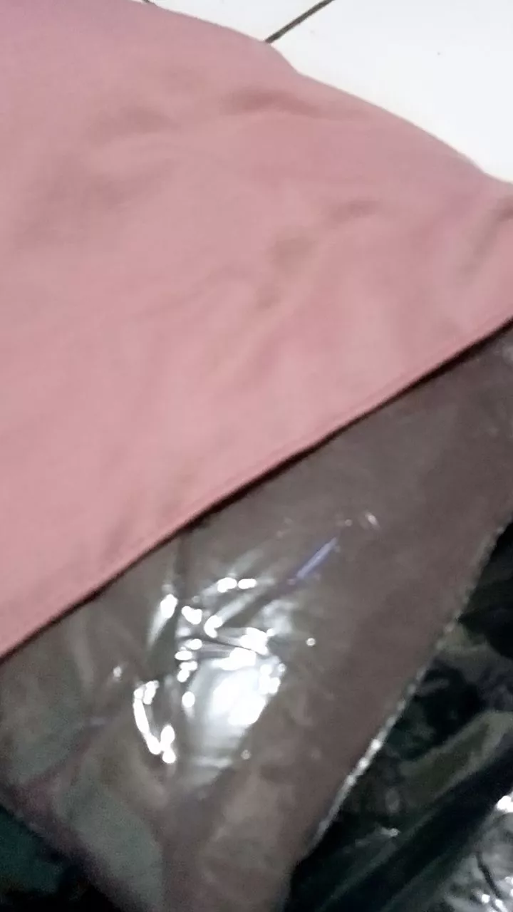 Foto ulasan Phasmina Kaos Rayon Premium//Phasmina Hijab Terbaru