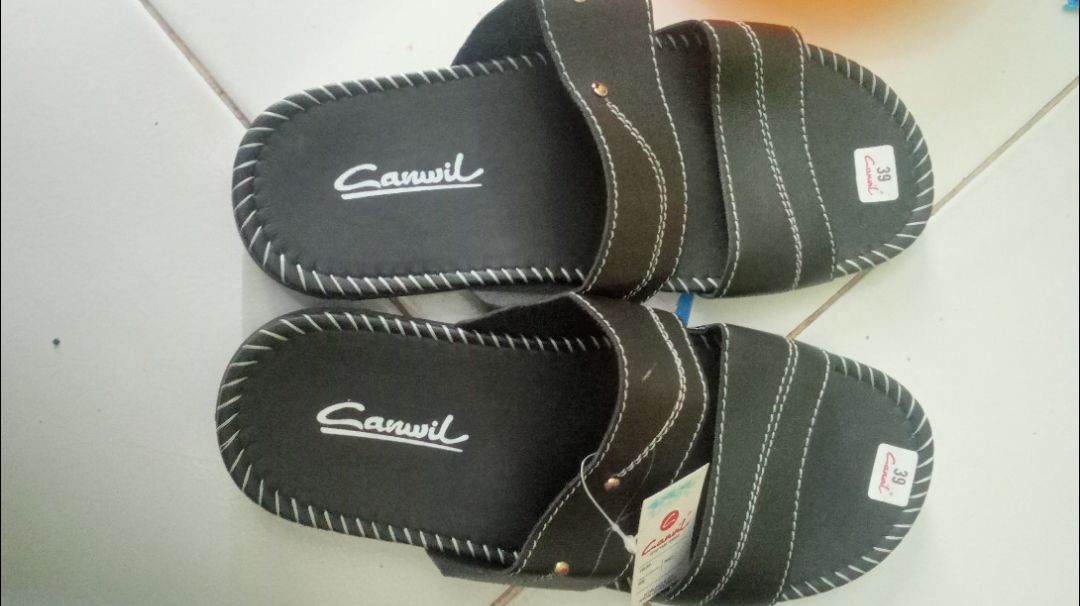 PROMO Buy 1 Get 1 Sandal Pria Kulit Kasual - foto 2 dari 10, hidayatt_001