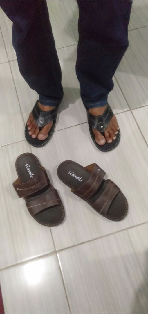 PROMO Buy 1 Get 1 Sandal Pria Kulit Kasual - foto 6 dari 10, hidayatt_001