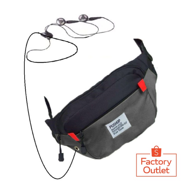 Waistbag Pushop Mini Risvalt - foto 4 dari 10