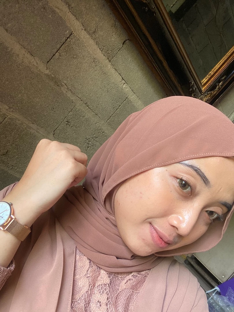 Foto ulasan TOP PROMO Hijab Pashmina Ceruty Babydoll Termurah