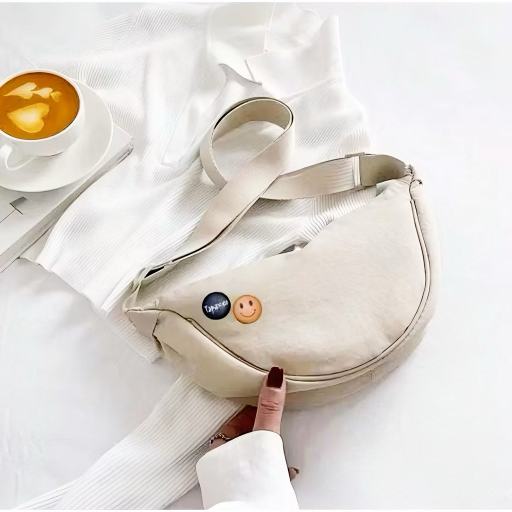 Tapaxco Tas Slingbag Unisex Nylon Free Pin