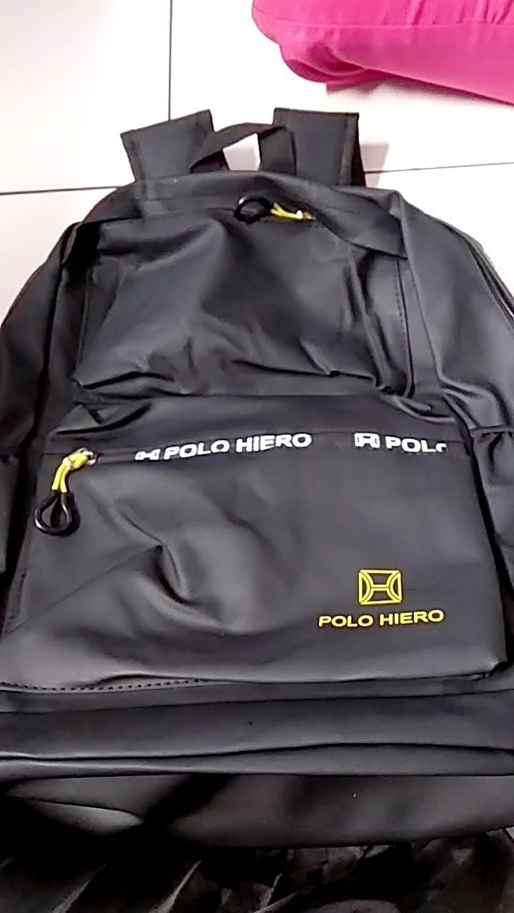 Tas Polo Hiero 5323 Tas Ransel Waterproof Tas Sekolah Unisex Fashion - foto 4 dari 10