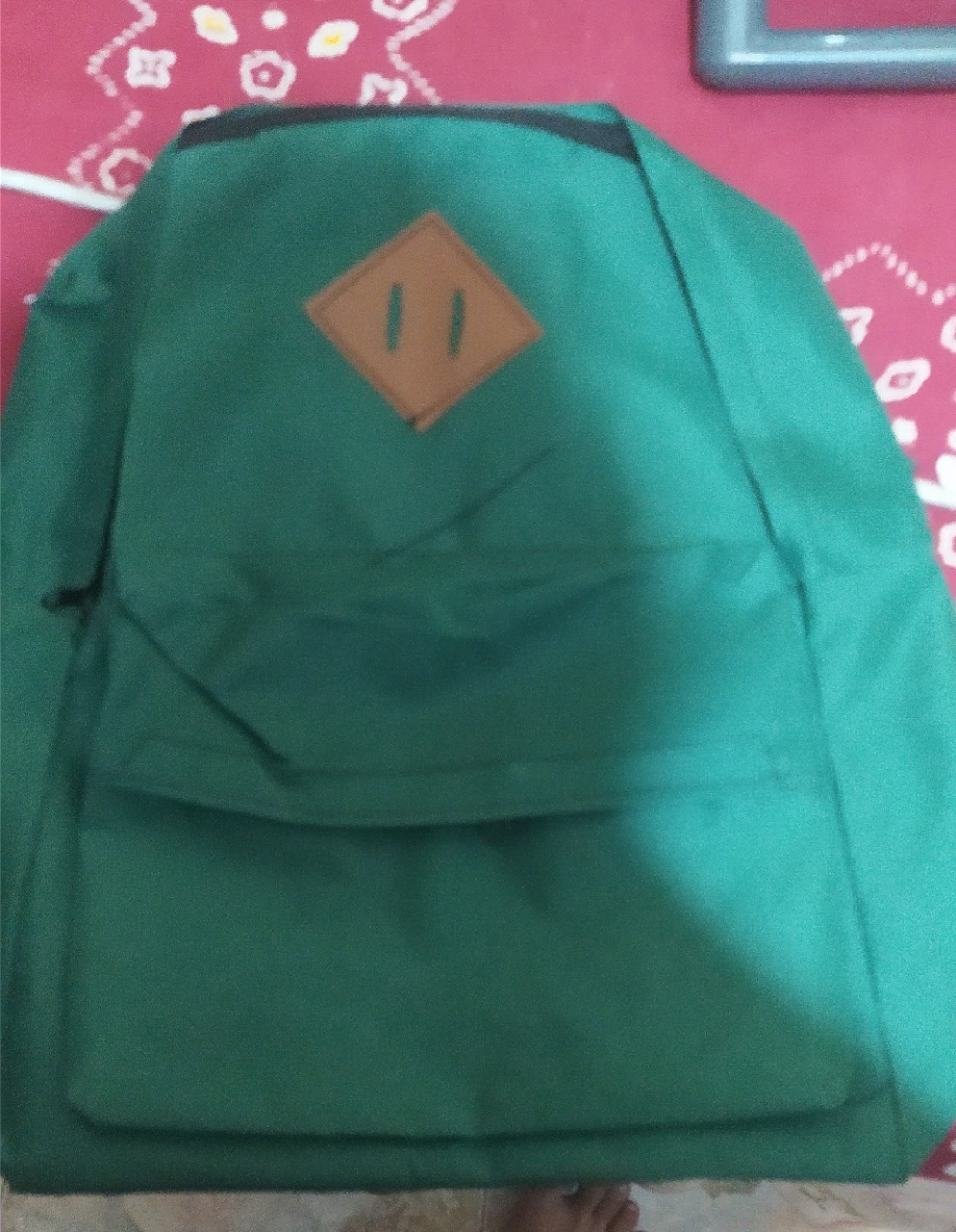 Tas Ransel Remaja Motif CLASIC Unisex Casual Backpack Bahan Kanvas Desain Simpel,Kuat,Tidak Mudah Luntur Dan Awet - foto 5 dari 10