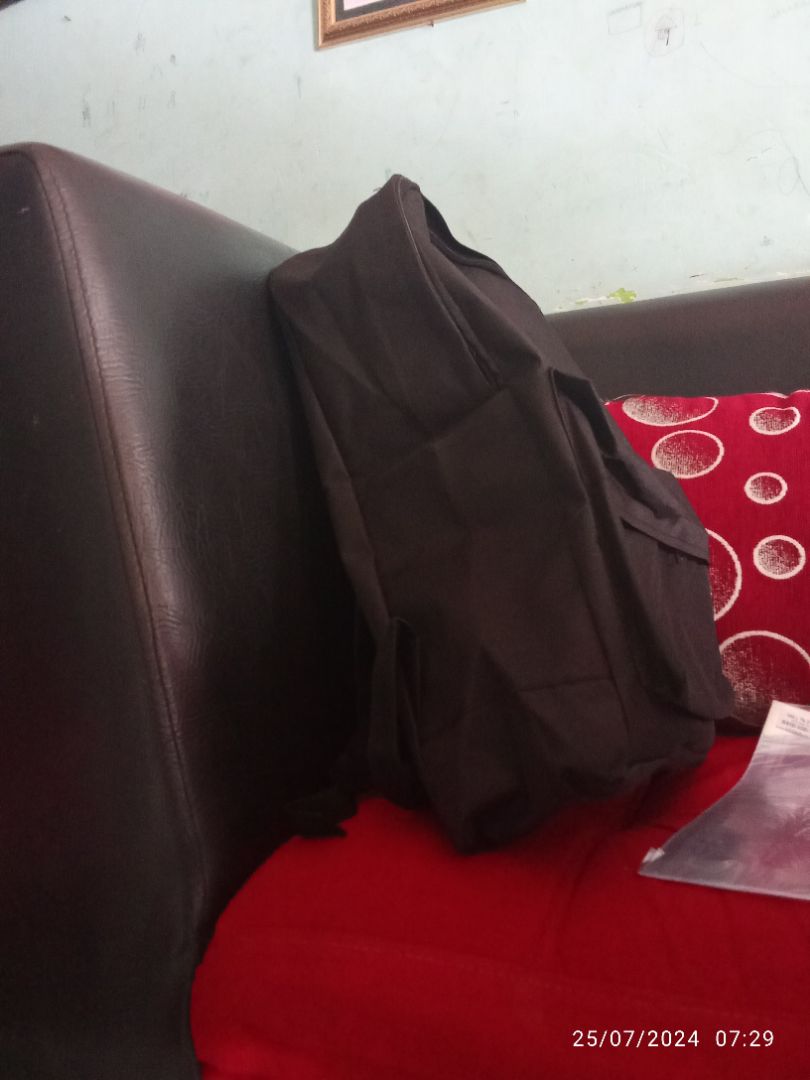 Tas Ransel Remaja Motif CLASIC Unisex Casual Backpack Bahan Kanvas Desain Simpel,Kuat,Tidak Mudah Luntur Dan Awet - foto 7 dari 10