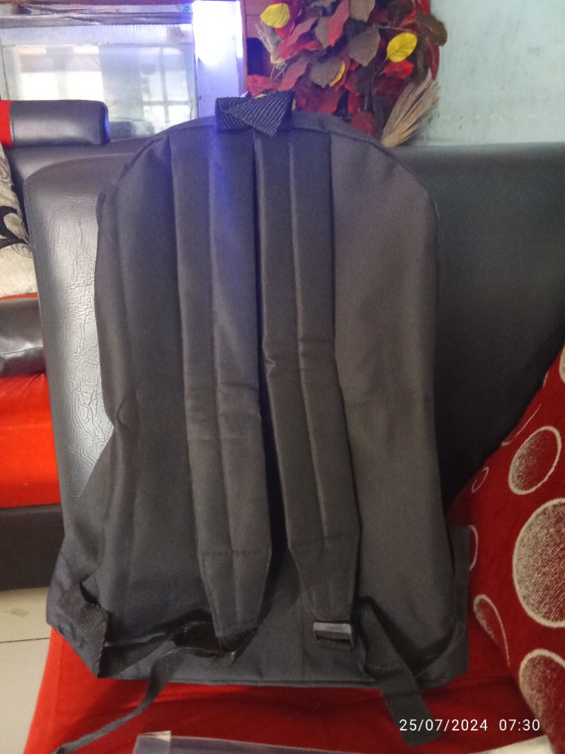 Tas Ransel Remaja Motif CLASIC Unisex Casual Backpack Bahan Kanvas Desain Simpel,Kuat,Tidak Mudah Luntur Dan Awet - foto 8 dari 10