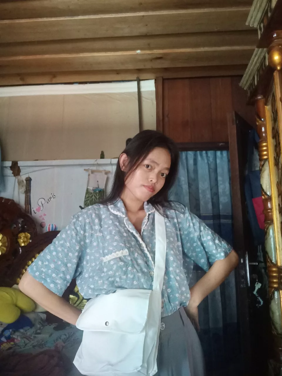 Foto ulasan pembeli elsdw09_05, varian Putih,Kanvas unisex