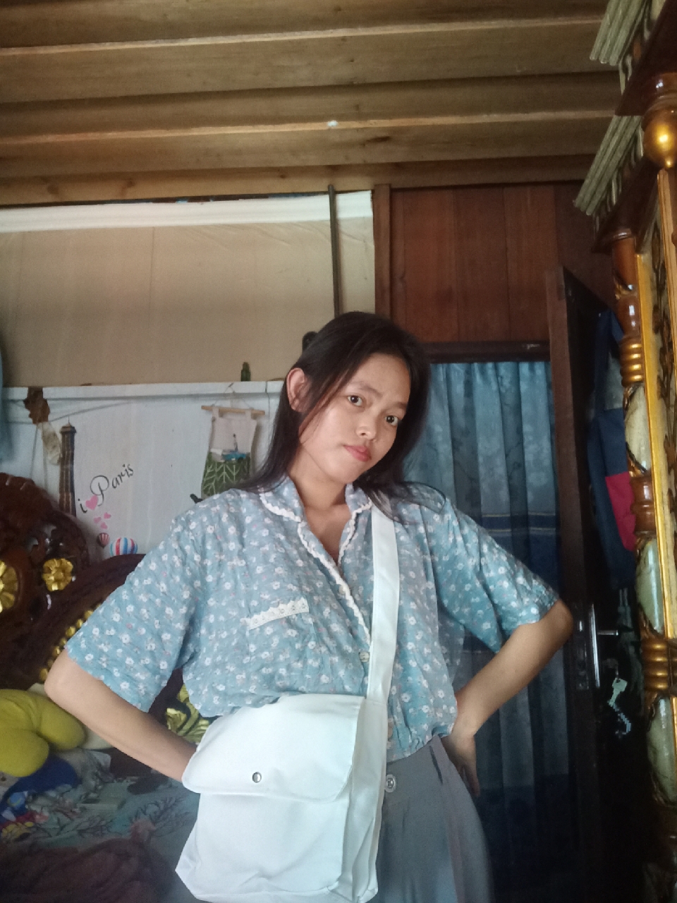 Foto ulasan pembeli elsdw09_05, varian Putih,Kanvas unisex