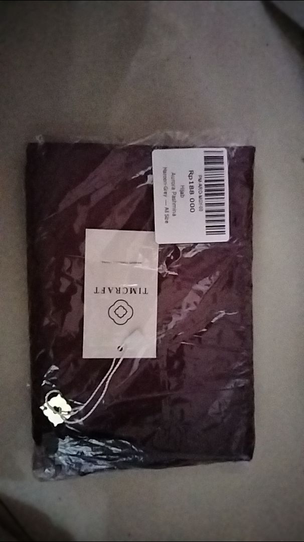 Timcraft Pashmina Ceruty Baby Doll Gradasi Ombre Two Tone - foto 9 dari 10
