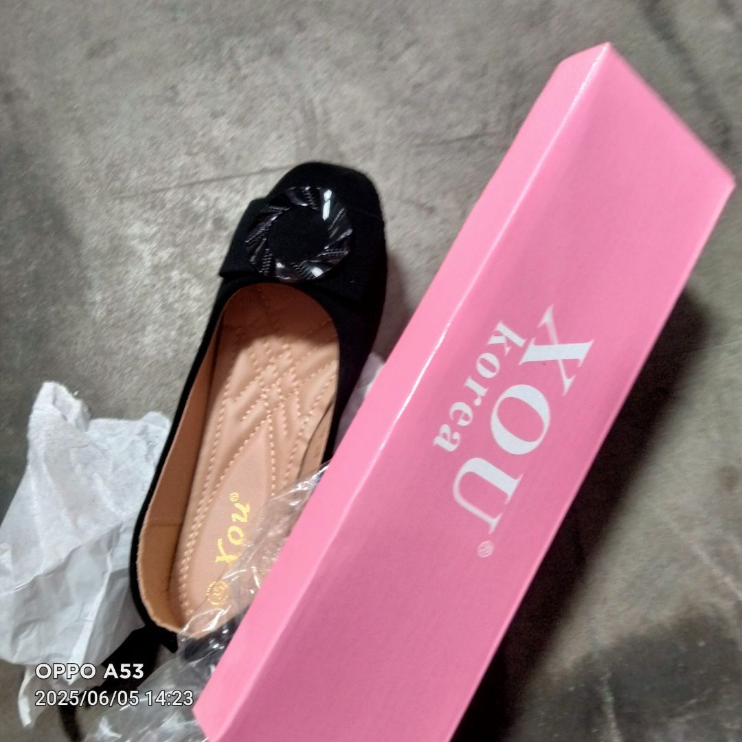 XOU Fashion Flatshoes Wanita Anti Selip Nyaman - foto 5 dari 10