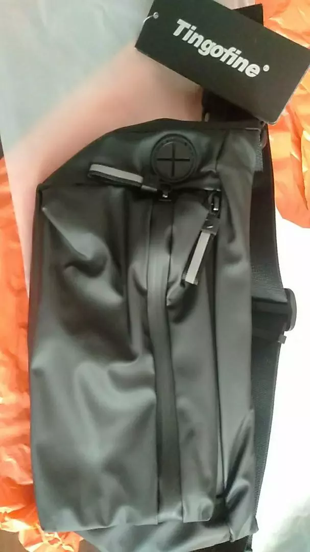 Foto ulasan Yipinu YQM-1 Tas Selempang Pria Wanita Anti Air