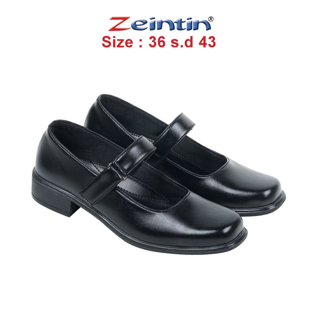 Zeintin - Sepatu Pantofel Wanita Kasual Formal Sepatu Kerja Paskibra Wanita ZO - foto 1 dari 10