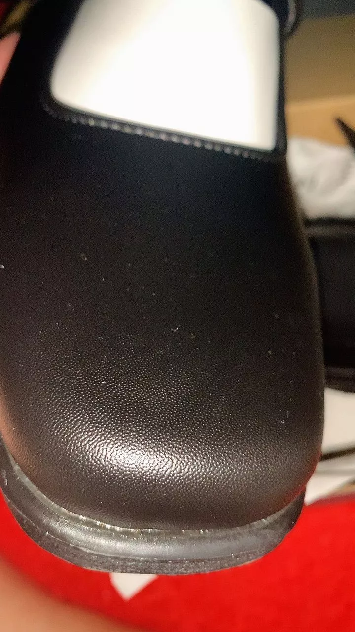 Foto ulasan Zeintin - Sepatu Pantofel Wanita Kasual Formal Sepatu Kerja Paskibra Wanita ZO